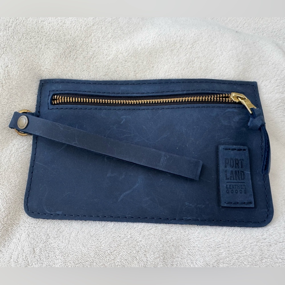 Brand new Portland Leather wristlet
